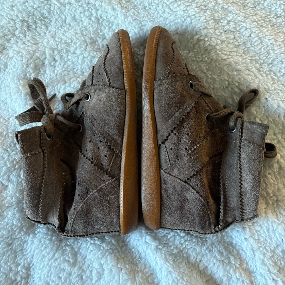 ISABEL MARANT bobby wedge sneakers - Picture 5 of 11